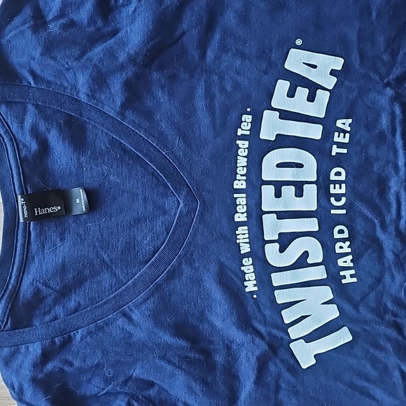 NWOT Twisted Tea Hard Ice Tea Short Sleeve Tee - Picture 3 of 5